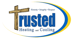 Trusted Heating and Cooling logo